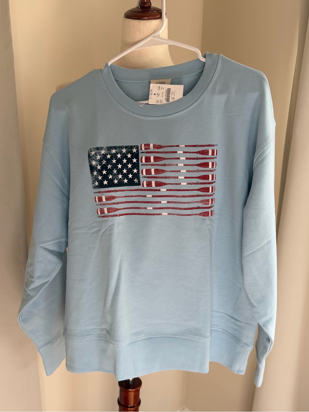 J. Crew Factory Graphic Oar Flag